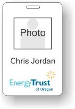(image for) Energy Trust of Oregon Photo ID Badge