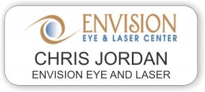 (image for) Envision Eye and Laser Center White Badge