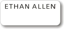 (image for) Ethan Allen White Logo Only Badge