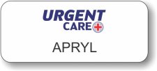 (image for) Urgent Care White Badge