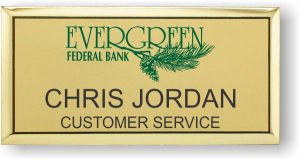 (image for) Evergreen Federal Bank Executive Gold Badge