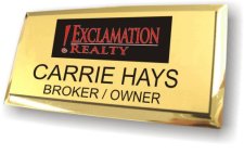 (image for) Exclamation Realty Gold Executive Badge