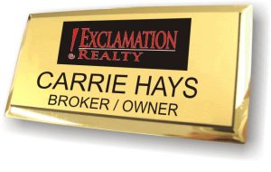 (image for) Exclamation Realty Gold Executive Badge