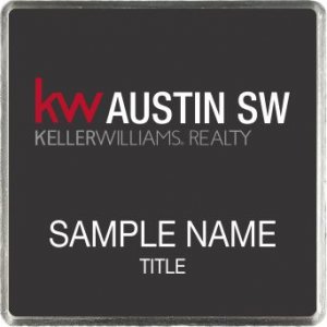 (image for) Keller Williams Austin SW Black Square Executive Badge