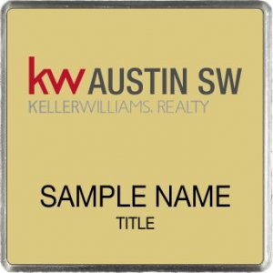 (image for) Keller Williams Austin SW Gold Square Executive Badge