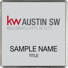 (image for) Keller Williams Austin SW Silver Square Executive Badge