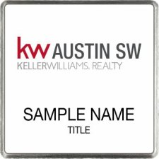 (image for) Keller Williams Austin SW White Square Executive Badge