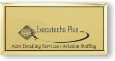 (image for) ExecuTechs Plus Gold Logo Only Executive Badge
