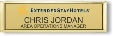 (image for) Extended Stay Hotels Small Executive Gold Badge