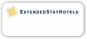 (image for) Extended Stay Hotels White Logo Only Badge