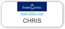 (image for) Faber-Castell White Badge