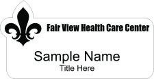 (image for) Fair View Health Care Center Shaped White badge