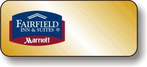 (image for) Fairfield Inn & Suites Gold Logo Only Badge