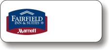 (image for) Fairfield Inn & Suites White Logo Only Badge