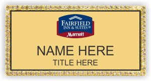 (image for) Fairfield Inn & Suites Gold Bling Badge