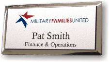 (image for) Military Families United Executive Silver Badge