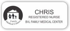(image for) Family Medical Center White Badge