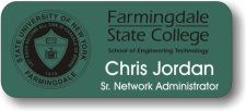 (image for) Farmingdale State College Green Badge