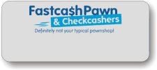 (image for) Fastcash Pawn & Checkcashers, Inc. Logo Only Silver Badge