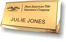 (image for) First American Title Insurance Co. Executive Gold Badge
