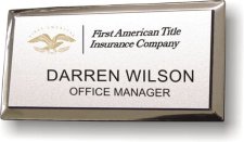 (image for) First American Title Insurance Co. Executive Silver Badge