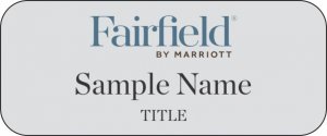 (image for) Fairfield By Marriott Standard Silver badge (Style A)