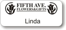 (image for) Fifth Avenue Flowers and Gifts White Badge