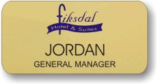 (image for) Fiksdal Hotels & Suites Large Gold Badge