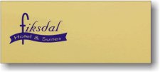 (image for) Fiksdal Hotels & Suites Square Corner Gold Logo Only Badge