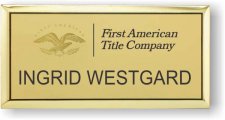 (image for) First American Title Executive Gold badge