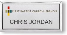 (image for) First Baptist Church Lebanon Silver Executive Badge
