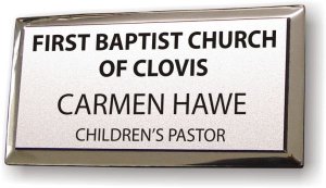 (image for) First Baptist Church of Clovis Executive Silver Badge