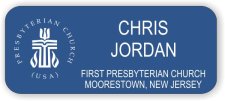 (image for) First Presbyterian Church Blue Badge