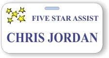 (image for) Five Star Assist White Badge