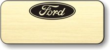 (image for) Ford Dealerships Gold Logo Only Badge (Logo on top)