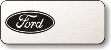 (image for) Ford Dealerships Silver Logo Only Badge (Logo on left)