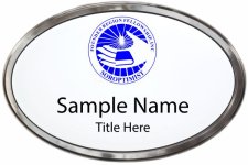 (image for) Founder Region Fellowship, Inc. White Oval Prestige Polished Badge