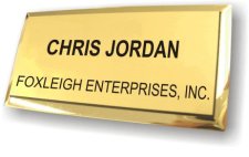 (image for) Foxleigh Enterprises Executive Gold Badge