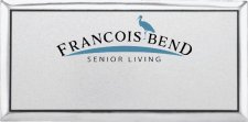 (image for) Francois Bend Senior Living - Silver Executive Badge Logo Only