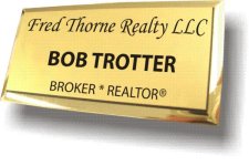 (image for) Fred Thorne Realty Executive Gold Badge