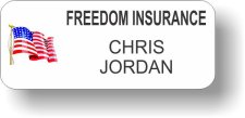 (image for) Freedom Insurance White Badge