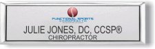 (image for) Functional Sports Chiropractic Silver Small Executive Badge