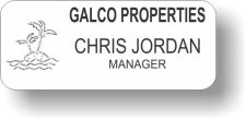 (image for) Galco Properties White Badge