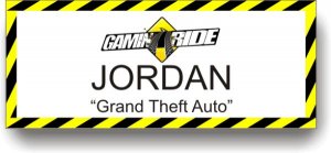 (image for) Gamin\' Ride White Badge