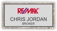 (image for) Remax Style C Silver Bling Badge