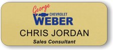 (image for) George Weber Chevrolet Gold Badge