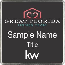 (image for) Great Florida Homes Team Black Square Executive Badge