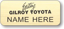 (image for) Gilroy Toyota Gold Badge - Black Logo