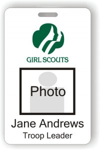 (image for) Girl Scouts Photo ID Badge