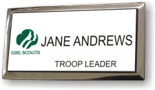 (image for) Girl Scouts Silver Executive Badge